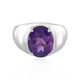 Siberian Amethyst Silver Ring