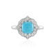 9K Sleeping Beauty Turquoise Gold Ring