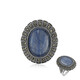 Nepal Kyanite Silver Ring (Annette classic)