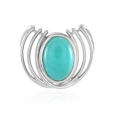 Amazonite Silver Pendant (MONOSONO COLLECTION)