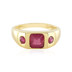 Madagascar Ruby Silver Ring