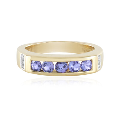 Tanzanite Silver Ring