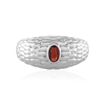 Tanzanian Ruby Silver Ring (SAELOCANA)