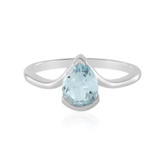 Sky Blue Topaz Silver Ring