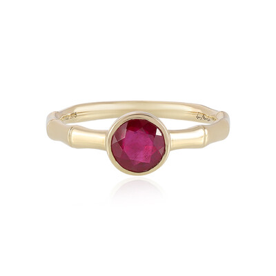 9K Madagascar Ruby Gold Ring (de Melo)