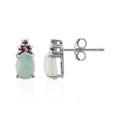 Welo Opal Silver Earrings