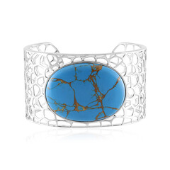 Turquoise Silver Bangle