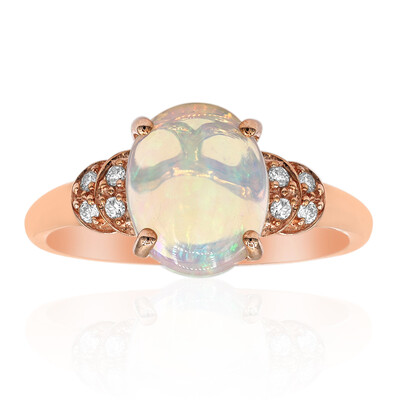 10K AAA Welo Opal Gold Ring