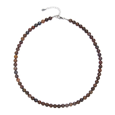 Pietersite Silver Necklace