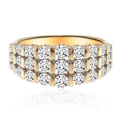 14K SI1 (G) Diamond Gold Ring