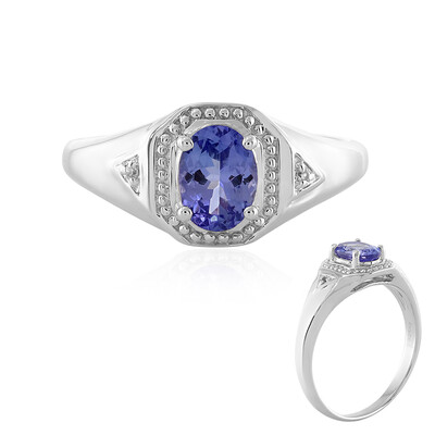 Tanzanite Silver Ring