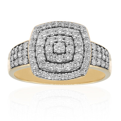 14K SI2 (G) Diamond Gold Ring