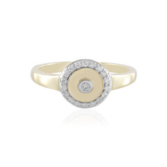 9K I2 (H) Diamond Gold Ring