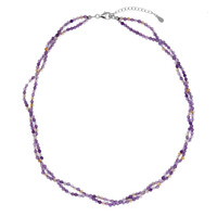 Ametrine Silver Necklace