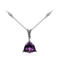 14K Amethyst Gold Necklace