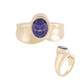 Tanzanite Silver Ring