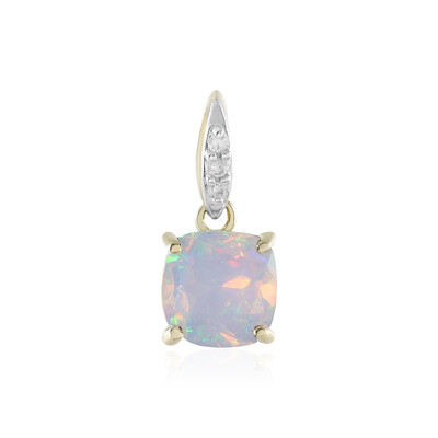 9K Welo Opal Gold Pendant