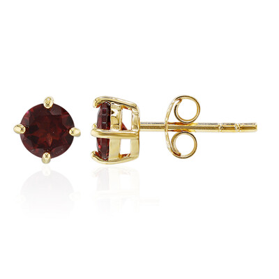 Malaya Garnet Silver Earrings