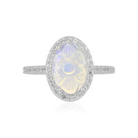 Welo Opal Silver Ring