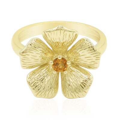 Citrine Silver Ring