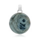 Snake Agate Silver Pendant