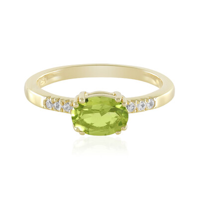 Peridot Silver Ring