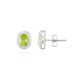 Arizona Peridot Silver Earrings