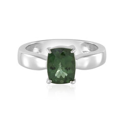 Chrome Apatite Silver Ring