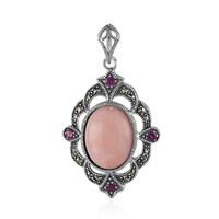 Pink Opal Silver Pendant (Annette classic)