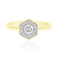 14K SI1 (G) Diamond Gold Ring