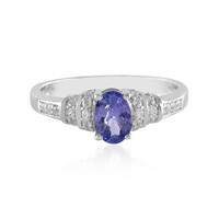 Tanzanite Silver Ring