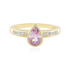 Kunzite Silver Ring