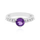 Siberian Amethyst Silver Ring