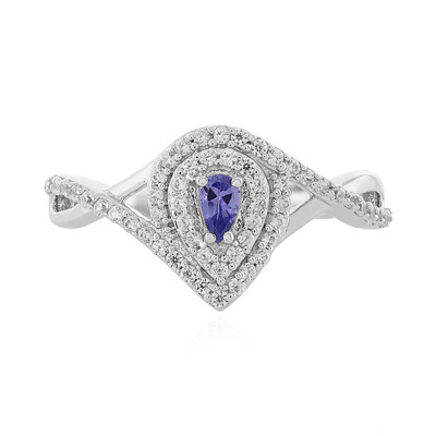 Tanzanite Silver Ring