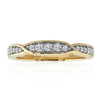 9K SI1 (G) Diamond Gold Ring