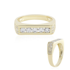 9K I2 (I) Diamond Gold Ring (de Melo)