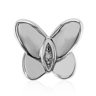 SI1 (G) Diamond Silver Charm (Annette)