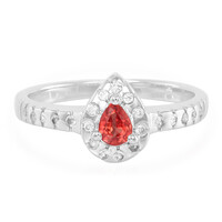 Tanzanian Ruby Silver Ring