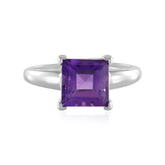 Siberian Amethyst Silver Ring