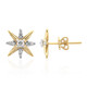 14K IF (D) Diamond Gold Earrings (Annette)