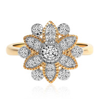 14K IF (D) Diamond Gold Ring