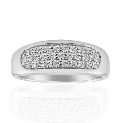 14K IF (D) Diamond Gold Ring (Annette)