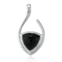 Black Onyx Silver Pendant