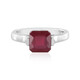 Madagascar Ruby Silver Ring