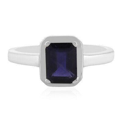 Iolite Silver Ring (MONOSONO COLLECTION)