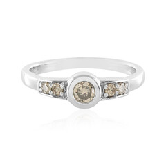 PK Brown Diamond Platinum Ring (KM by Juwelo)