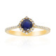 10K Ceylon Blue Sapphire Gold Ring