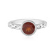 Hessonite Garnet Silver Ring