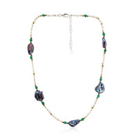 Mystic Keshi Pearl Silver Necklace (TPC)