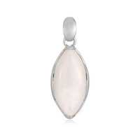 Bihar rainbow moonstone Silver Pendant